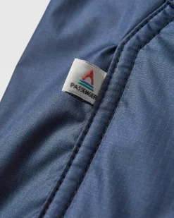 Surf Accessories|Surf Accessories|Passenger Waves Recycled Sherpa Lined Changing Robe - Dark Denim/ Deep Navy DarkDenim/DeepNavy
