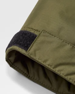 Surf Accessories|Surf Accessories|Passenger Waves Recycled Sherpa Lined Changing Robe - Black/Khaki Green Black/KhakiGreen