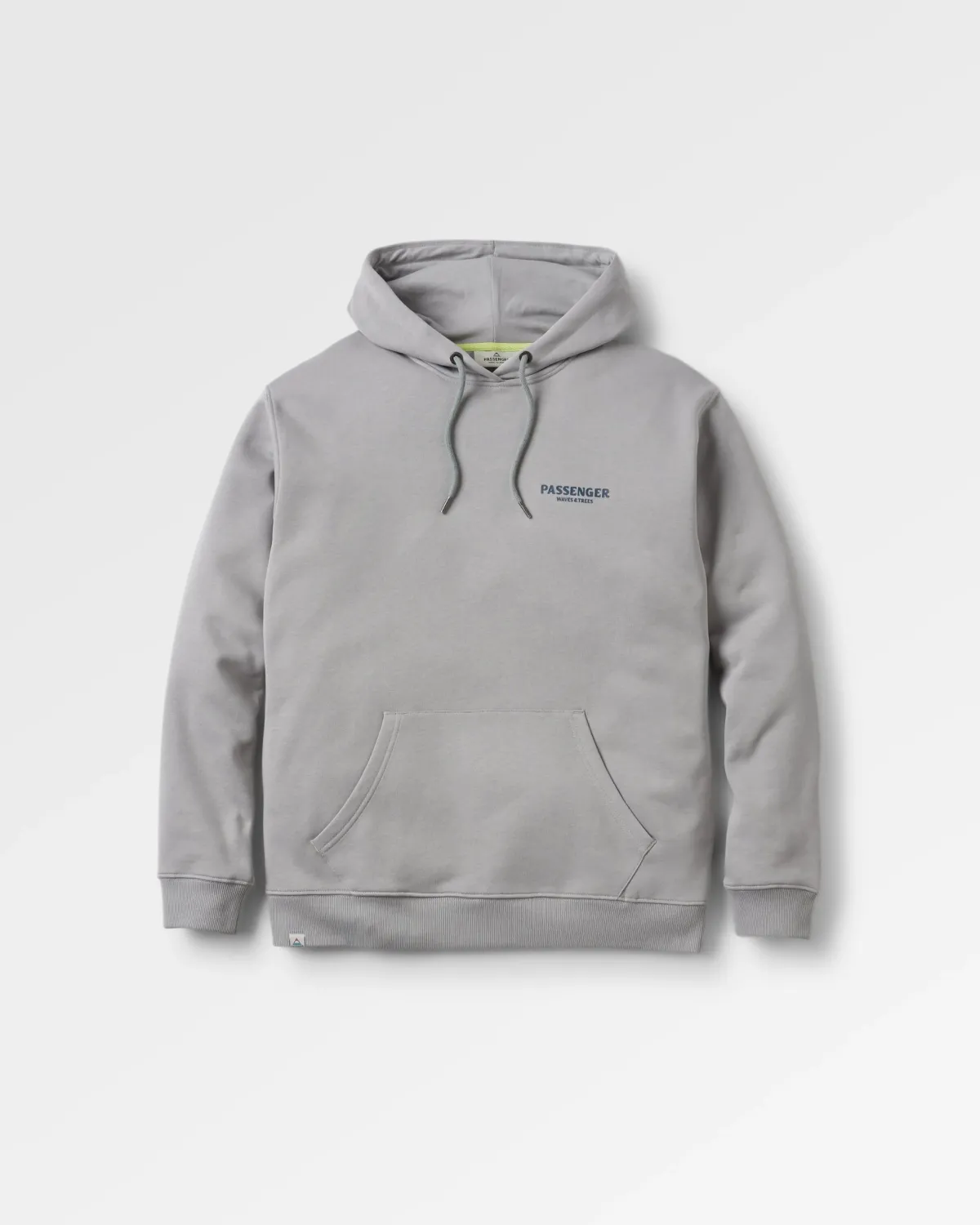 Hoodies|Passenger Waves u0026 Trees Organic Cotton Hoodie - Steel Gray SteelGray