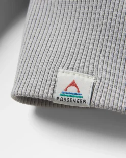 Hoodies|Passenger Waves u0026 Trees Organic Cotton Hoodie - Steel Gray SteelGray