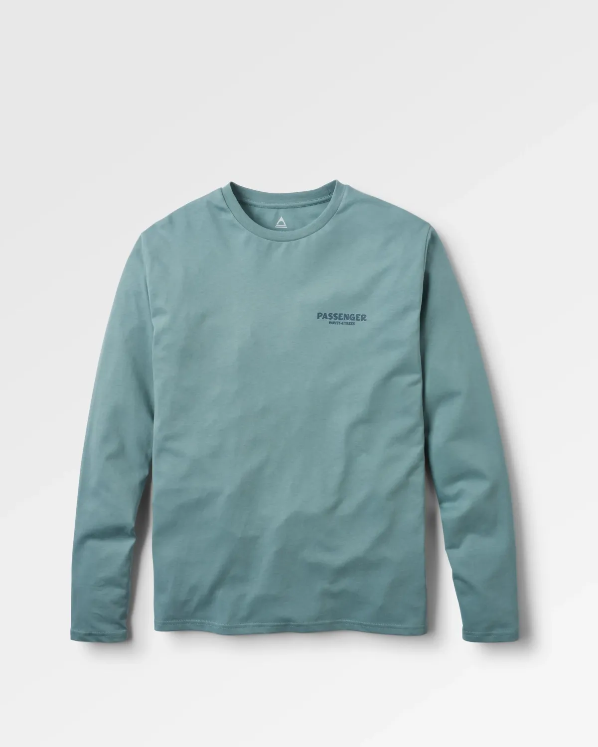 T-Shirts & Tank Tops|Passenger Waves u0026 Trees Organic Cotton Long Sleeve T-Shirt - Stormy Sea StormySea