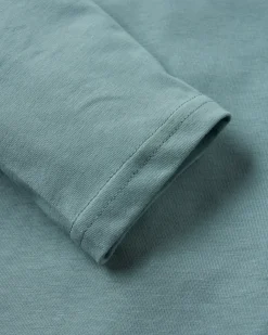 T-Shirts & Tank Tops|Passenger Waves u0026 Trees Organic Cotton Long Sleeve T-Shirt - Stormy Sea StormySea