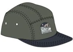 Hats & Caps|Caps & Hats|Passenger Waves u0026 Trees Recycled 5 Panel Hat - Dusty Olive DustyOlive