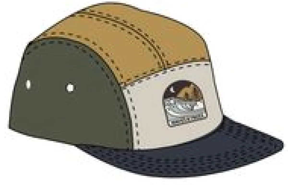 Hats & Caps|Caps & Hats|Passenger Waves u0026 Trees Recycled 5 Panel Hat - Khaki Green KhakiGreen