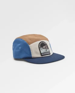 Hats & Caps|Caps & Hats|Passenger Waves u0026 Trees Recycled 5 Panel Hat - Moonlight Blue MoonlightBlue