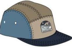 Hats & Caps|Caps & Hats|Passenger Waves u0026 Trees Recycled 5 Panel Hat - Moonlight Blue MoonlightBlue