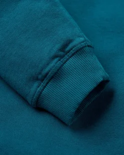 Sweatshirts|Hoodies & Sweatshirts|Passenger Waves u0026 Trees Recycled Cotton Long Sleeve Sweatshirt - Tidal Blue TidalBlue