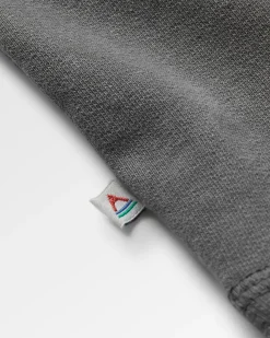 Sweatshirts|Hoodies & Sweatshirts|Passenger Waves u0026 Trees Recycled Cotton Long Sleeve Sweatshirt - Charcoal