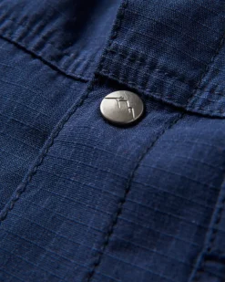 Shirts|Shirts|Passenger Way Flannel Lined Long Sleeve Shirt - Rich Navy RichNavy