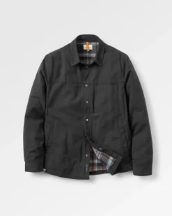 Shirts|Shirts|Passenger Way Flannel Lined Long Sleeve Shirt - Black