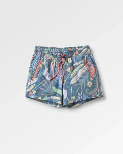 Shorts|Surf Accessories|Passenger Way Out All Purpose Shorts - Abstract Seaweed Tidal Blue AbstractSeaweedTidalBlue