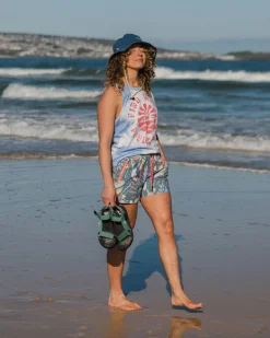 Shorts|Surf Accessories|Passenger Way Out All Purpose Shorts - Abstract Seaweed Tidal Blue AbstractSeaweedTidalBlue