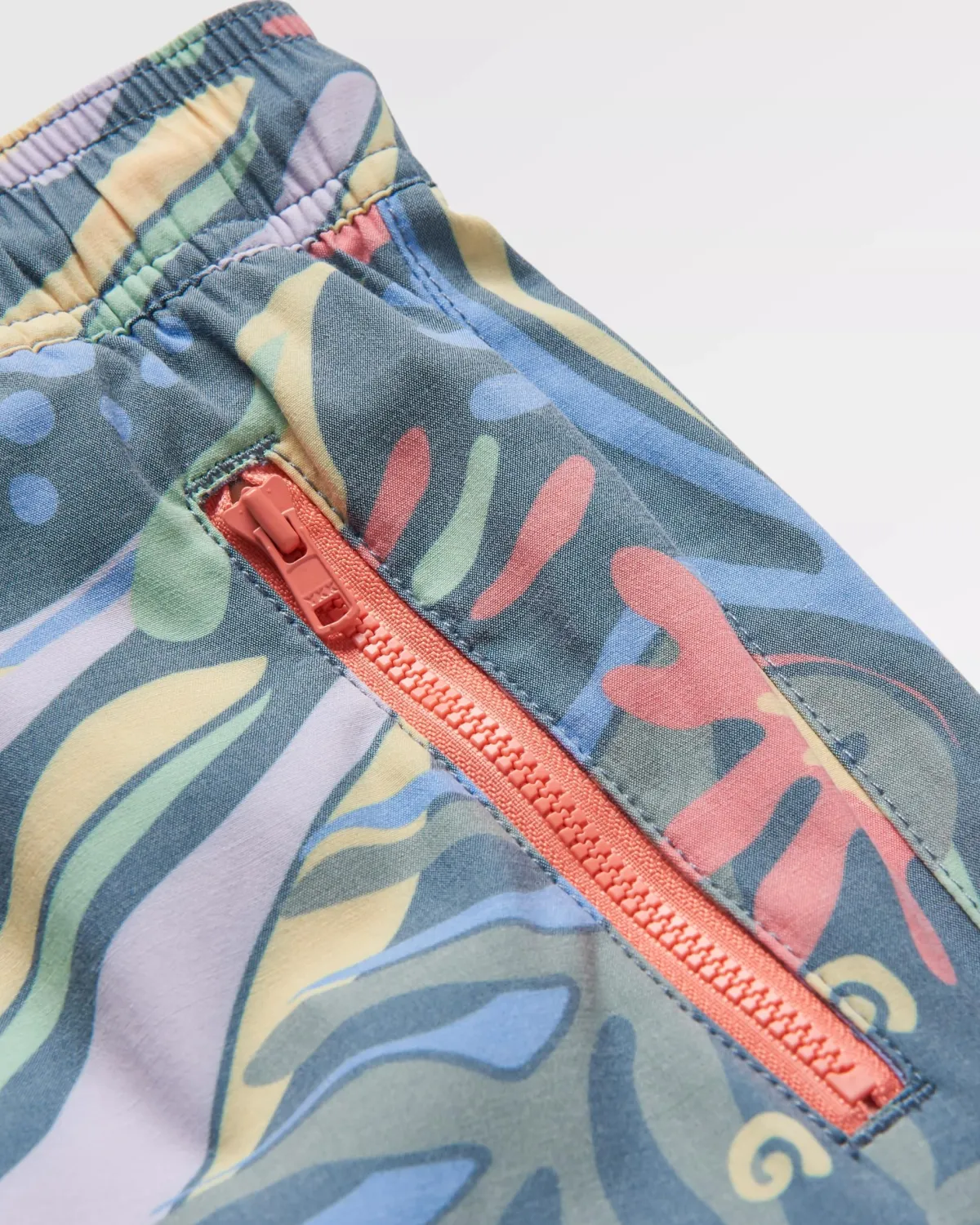 Shorts|Surf Accessories|Passenger Way Out All Purpose Shorts - Abstract Seaweed Tidal Blue AbstractSeaweedTidalBlue