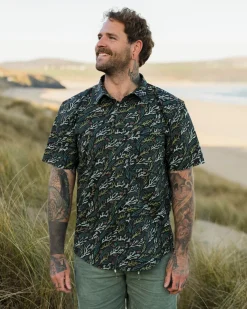 Shirts|Passenger Way Ripstop Short Sleeve Shirt - Ocean Current Black OceanCurrentBlack