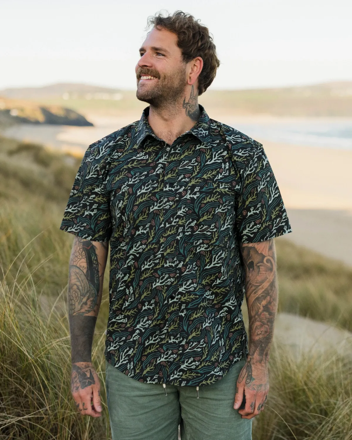 Shirts|Passenger Way Ripstop Short Sleeve Shirt - Ocean Current Black OceanCurrentBlack