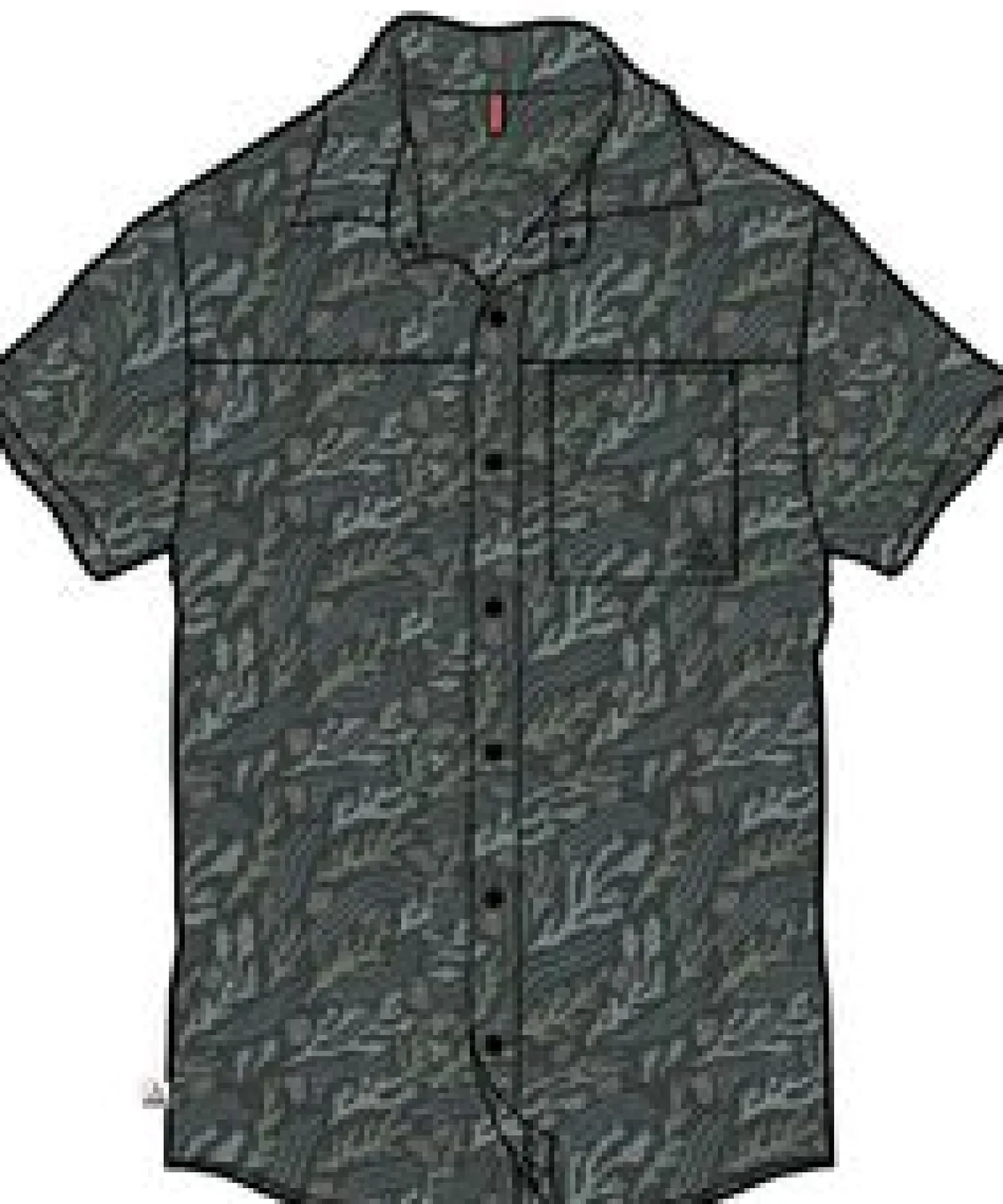 Shirts|Passenger Way Ripstop Short Sleeve Shirt - Ocean Current Black OceanCurrentBlack