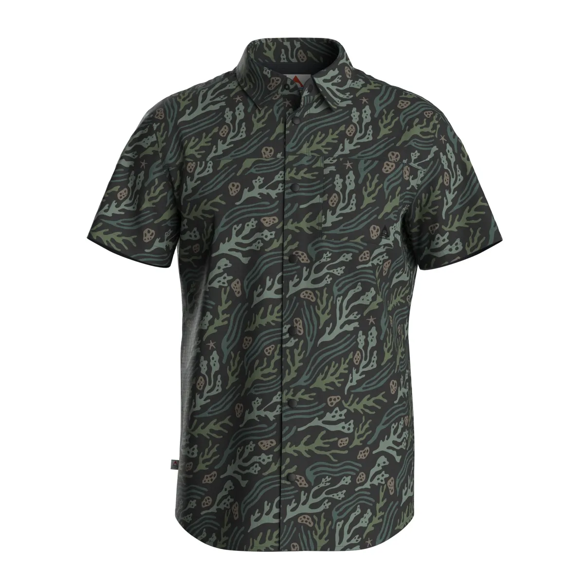 Shirts|Passenger Way Ripstop Short Sleeve Shirt - Ocean Current Black OceanCurrentBlack