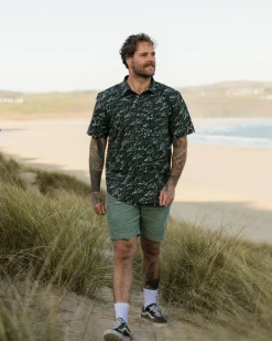Shirts|Passenger Way Ripstop Short Sleeve Shirt - Ocean Current Black OceanCurrentBlack