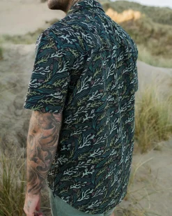 Shirts|Passenger Way Ripstop Short Sleeve Shirt - Ocean Current Black OceanCurrentBlack