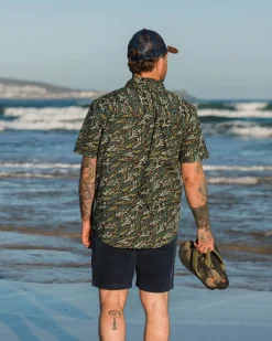 Shirts|Passenger Way Ripstop Short Sleeve Shirt - Ocean Current Black OceanCurrentBlack