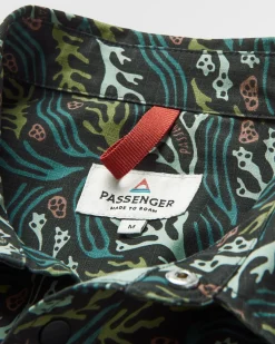 Shirts|Passenger Way Ripstop Short Sleeve Shirt - Ocean Current Black OceanCurrentBlack