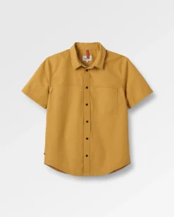 Shirts|Passenger Way Ripstop Short Sleeve Shirt - Mustard Gold MustardGold