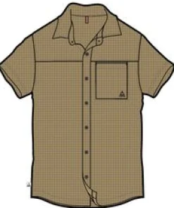 Shirts|Passenger Way Ripstop Short Sleeve Shirt - Mustard Gold MustardGold