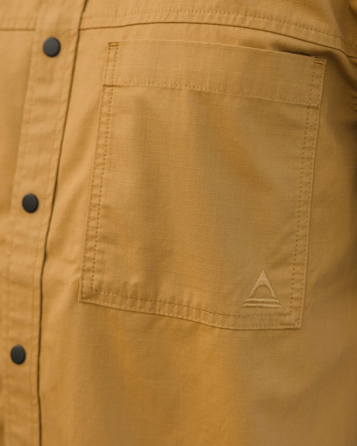 Shirts|Passenger Way Ripstop Short Sleeve Shirt - Mustard Gold MustardGold
