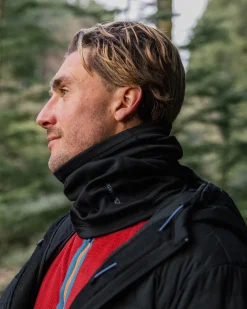 Neckwear|Outdoor Active|Passenger Wintergreen Recycled Polartec® Thermal Neck Gaiter - Black