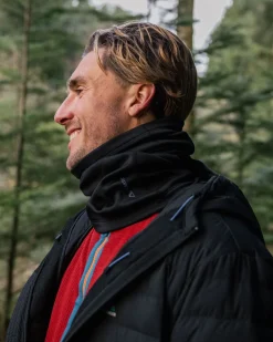 Neckwear|Outdoor Active|Passenger Wintergreen Recycled Polartec® Thermal Neck Gaiter - Black