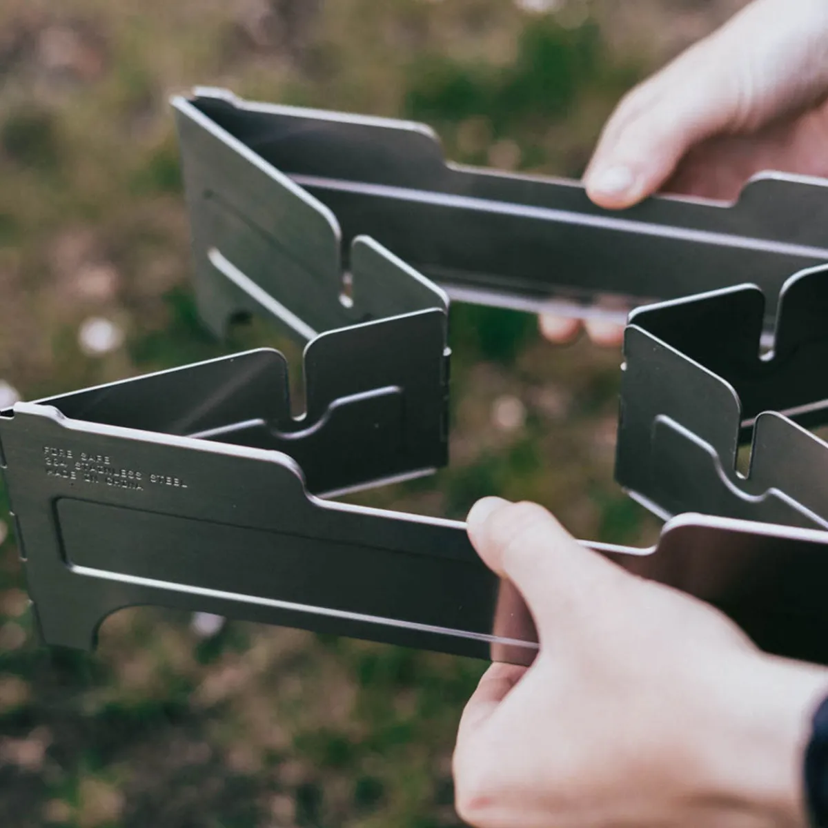 Outdoor Kitchenware|Passenger Wolf and Grizzly Fire Safe - Stainless Steel StainlessSteel