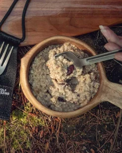 Outdoor Kitchenware|Passenger Wolf u0026 Grizzly Titanium Cutlery - Silver