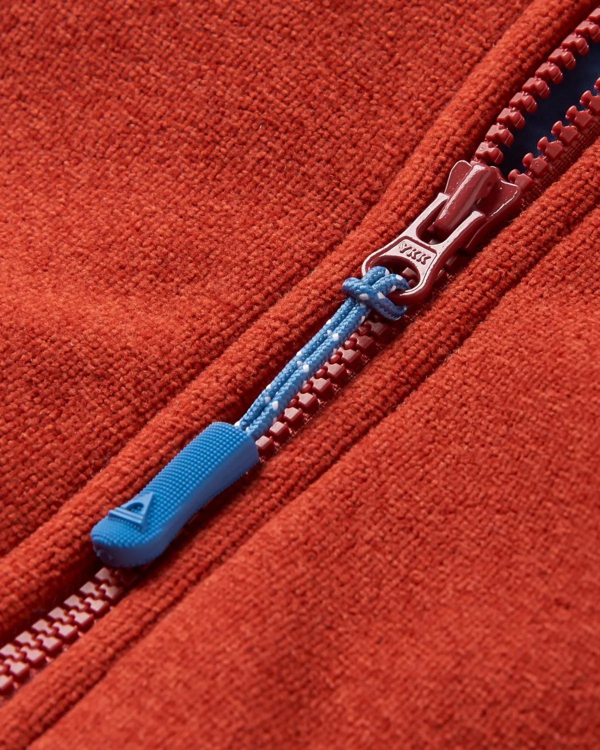 Hoodies|Outdoor Active|Passenger Women's Crest Recycled Polartec Fleece Hoodie - Red Ochre RedOchre