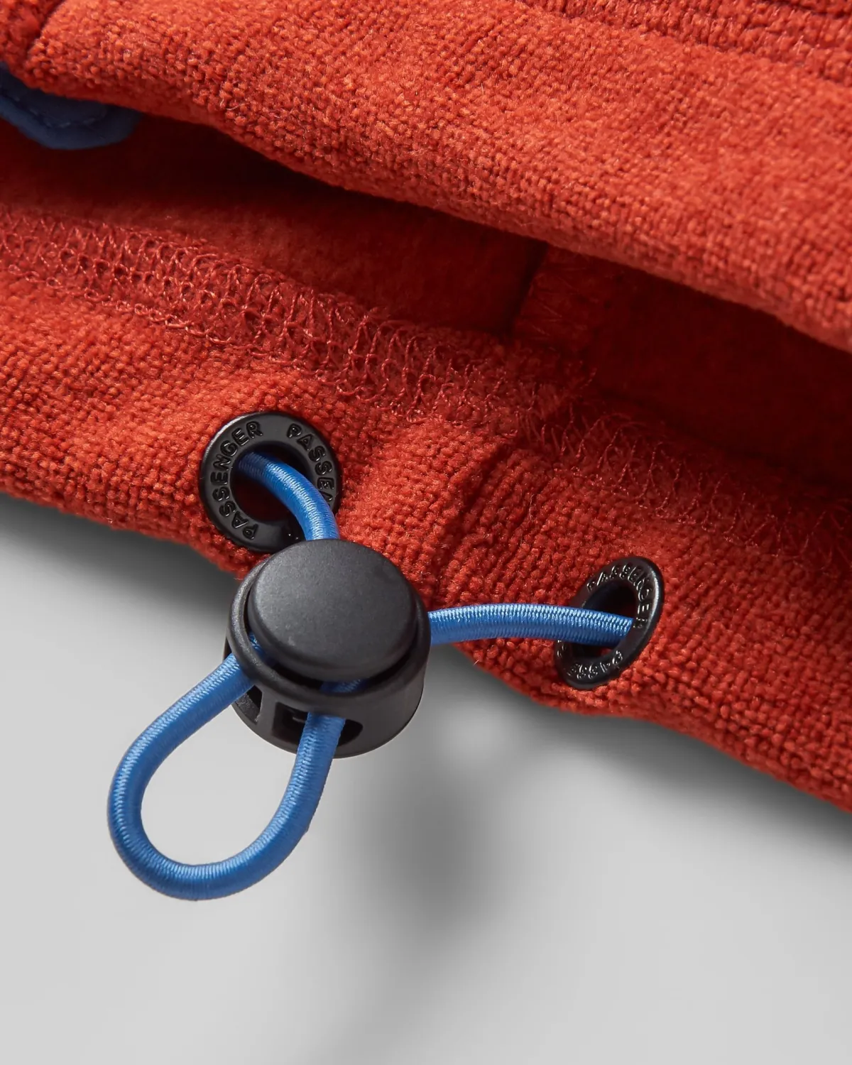Hoodies|Outdoor Active|Passenger Women's Crest Recycled Polartec Fleece Hoodie - Red Ochre RedOchre