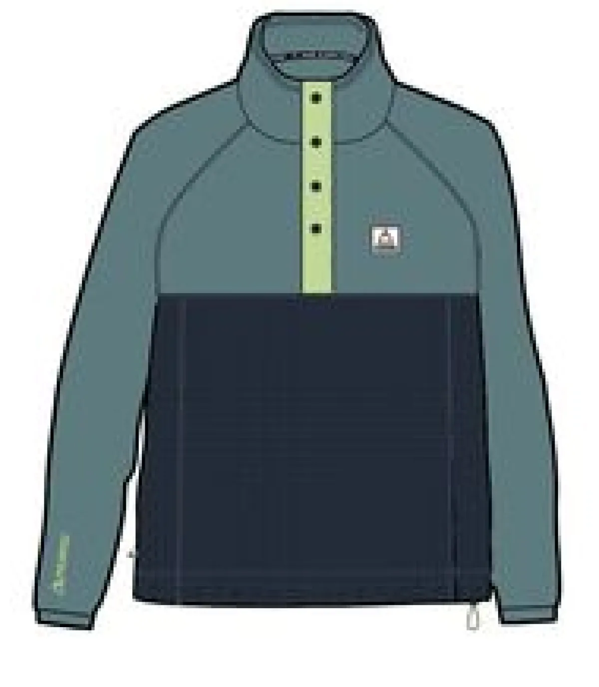 Outdoor Active|Tops|Passenger Women's Snowdrop Recycled Polartec Fleece - Arctic