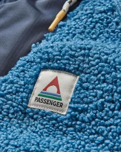 Fleece|Fleece|Passenger Woodland Recycled Polar-lined Sherpa Fleece - Blue Steel BlueSteel