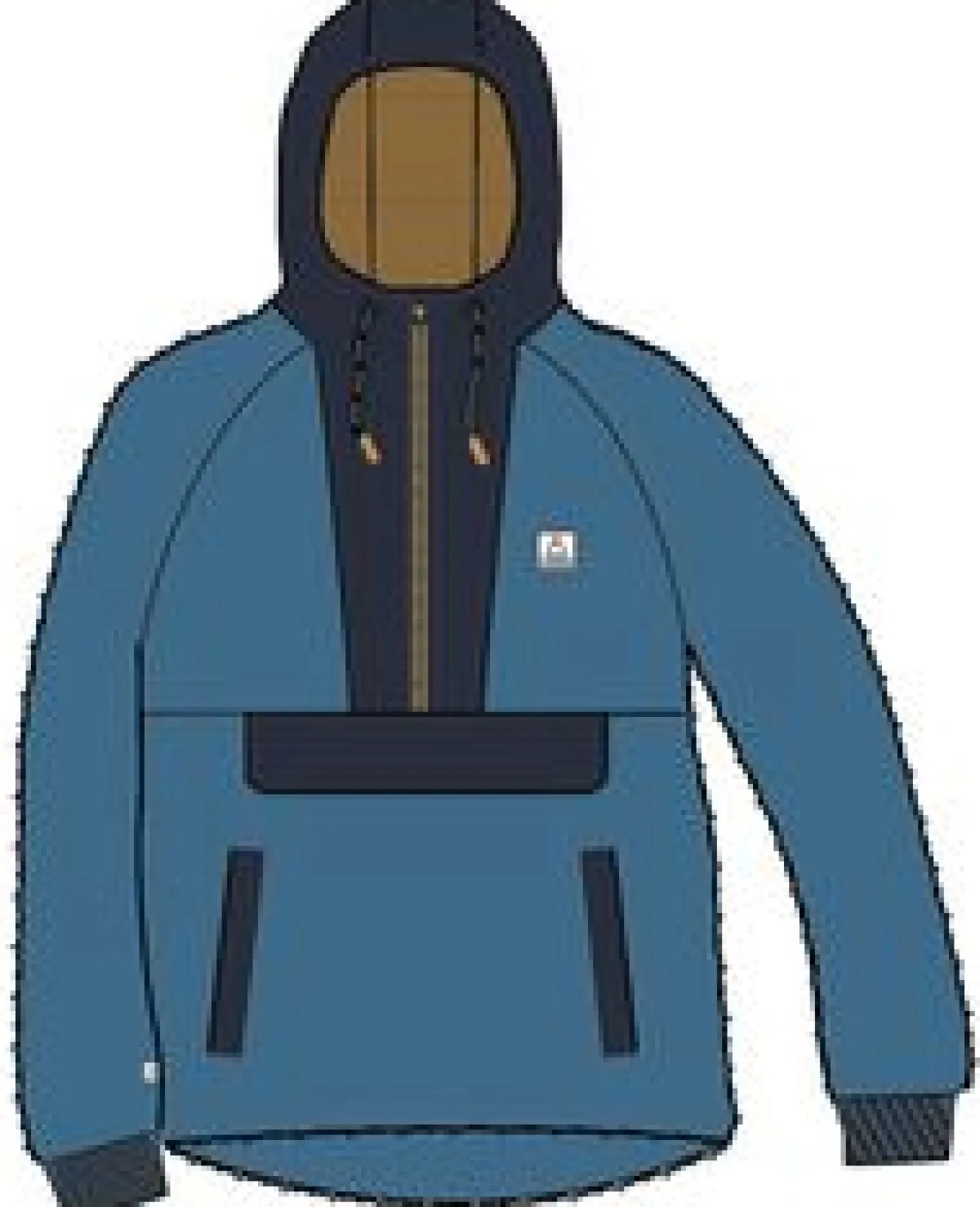 Fleece|Fleece|Passenger Woodland Recycled Polar-lined Sherpa Fleece - Blue Steel BlueSteel