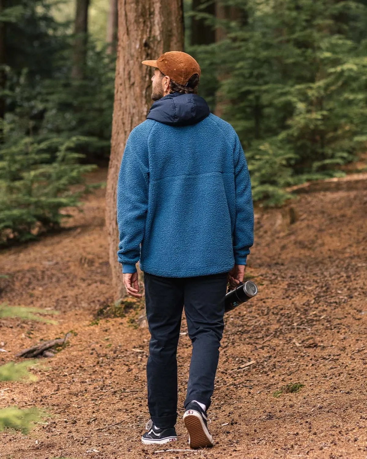 Fleece|Fleece|Passenger Woodland Recycled Polar-lined Sherpa Fleece - Blue Steel BlueSteel