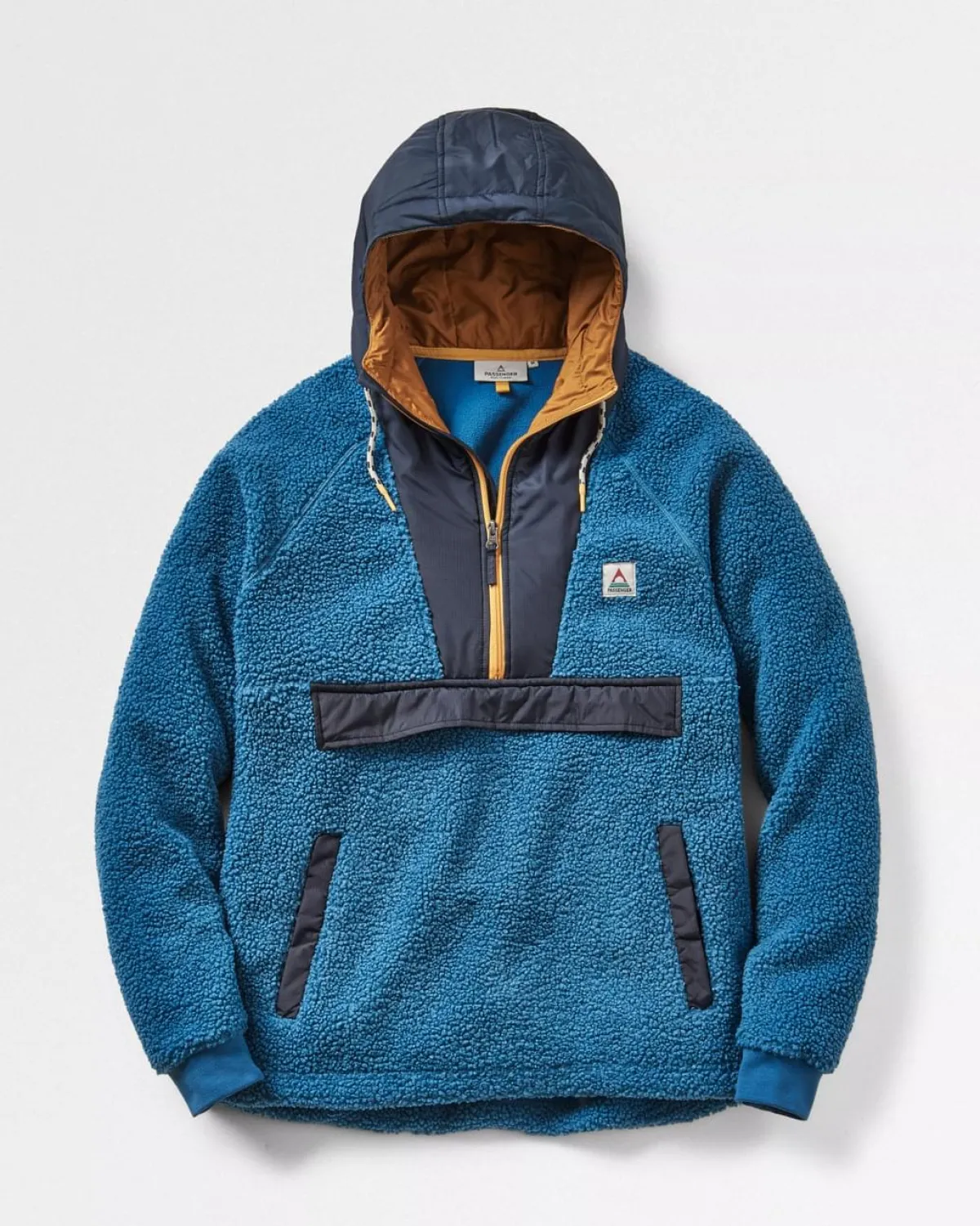 Fleece|Fleece|Passenger Woodland Recycled Polar-lined Sherpa Fleece - Blue Steel BlueSteel