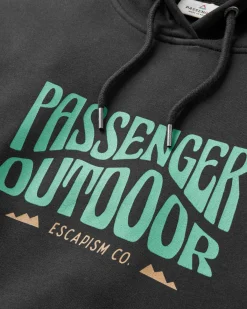 Hoodies|Hoodies & Sweatshirts|Passenger Yuca Organic Cotton Hoodie - Black
