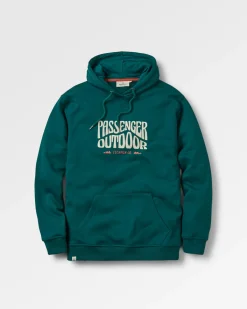 Hoodies & Sweatshirts|Hoodies|Passenger Yuca Organic Cotton Hoodie - Rain Forest RainForest