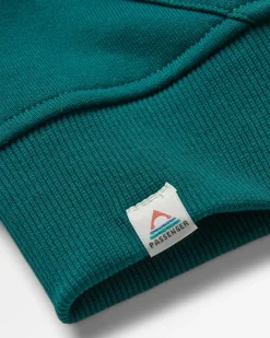 Hoodies & Sweatshirts|Hoodies|Passenger Yuca Organic Cotton Hoodie - Rain Forest RainForest