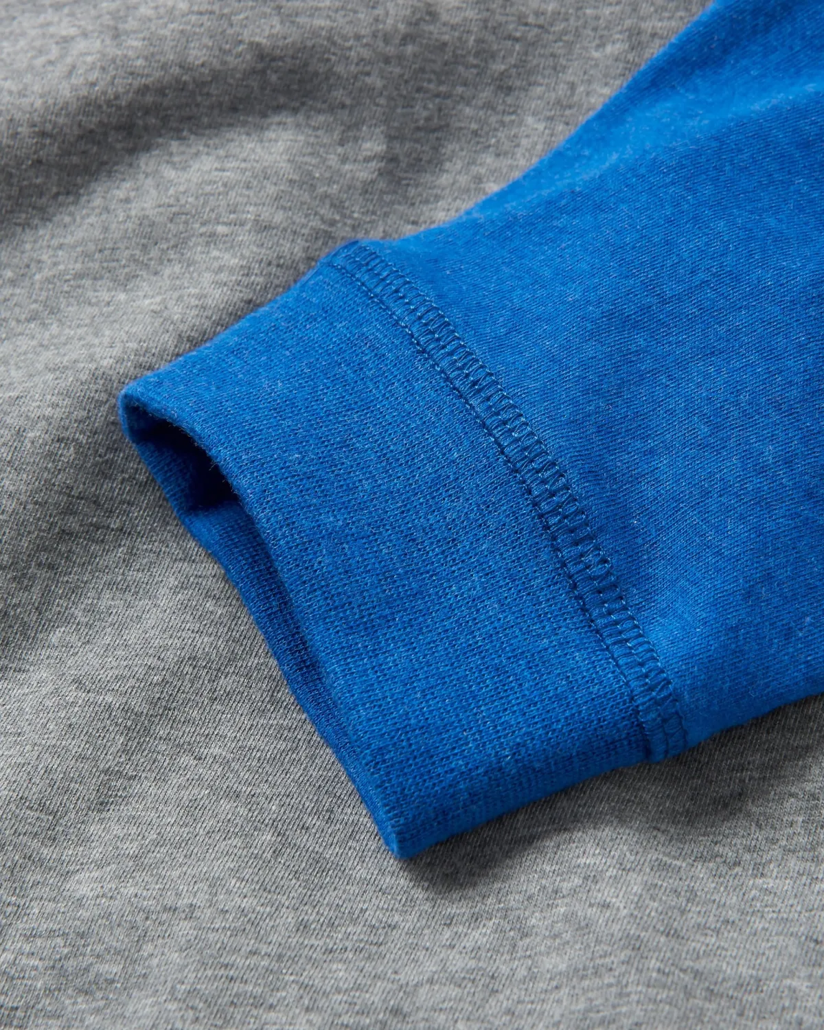 T-Shirts & Tank Tops|T-Shirts & Tank Tops|Passenger Yuca Organic Cotton Long Sleeve T-Shirt - Azure Blue Marl AzureBlueMarl