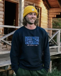 Sweatshirts|Hoodies & Sweatshirts|Passenger Yuca Organic Cotton Long Sleeve Sweatshirt - Black