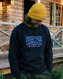 Sweatshirts|Hoodies & Sweatshirts|Passenger Yuca Organic Cotton Long Sleeve Sweatshirt - Black