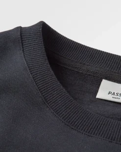 Sweatshirts|Hoodies & Sweatshirts|Passenger Yuca Organic Cotton Long Sleeve Sweatshirt - Black