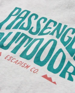 T-Shirts & Tank Tops|Passenger Yuca Organic Cotton T-Shirt - Birch Marl BirchMarl