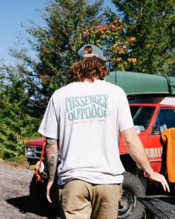 T-Shirts & Tank Tops|Passenger Yuca Organic Cotton T-Shirt - Birch Marl BirchMarl