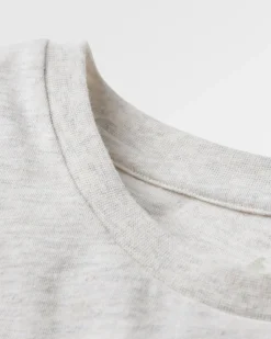 T-Shirts & Tank Tops|Passenger Yuca Organic Cotton T-Shirt - Birch Marl BirchMarl