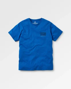 T-Shirts & Tank Tops|Passenger Yuca Organic Cotton T-Shirt - Azure Blue Marl AzureBlueMarl